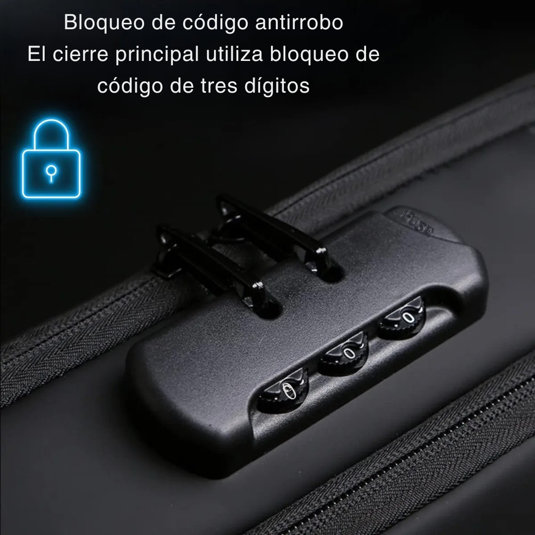 Morral multifuncional con contraseña Anti-Robo
