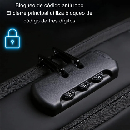 Morral multifuncional con contraseña Anti-Robo